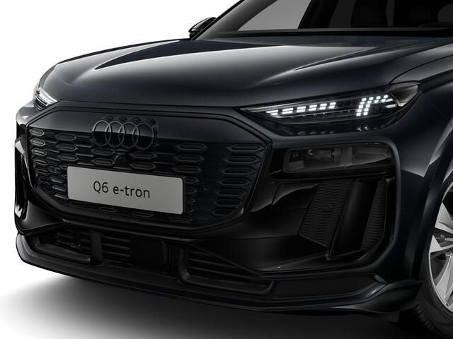 Audi Q6 e-tron S edition 83Kwh 252 pk SUV | Tech pakket plus | Glazen panoramadak | Lederen bekleding | Privacy glas |