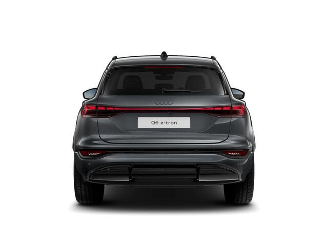 Audi Q6 e-tron S edition 83Kwh 252 pk SUV | Tech pakket plus | Glazen panoramadak | Lederen bekleding | Rode remzadels |