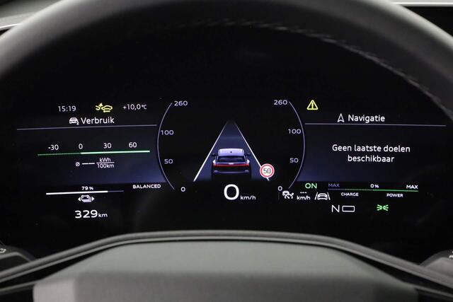 Audi Q6 e-tron Advanced edition Performance 100 kWh 225 kW / 306 pk | Comfortpakket plus | Techniekpakket plus | Sportstoel zwart leder-kunstl.