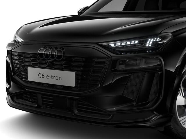 Audi Q6 e-tron S edition 83 kWh 252 PK · Luchtvering · Lederen bekleding · Trekhaak elek. wegklapbaar