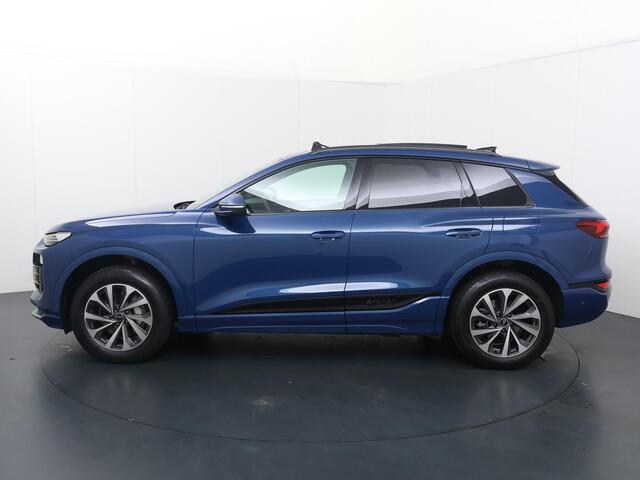 Audi Q6 e-tron edition 83 kWh | 252 PK | SoH 95% | Trekhaak | Panoramadak | Head-up display | Bang & Olufsen audio | Warmtepomp | Adaptive cruise control |