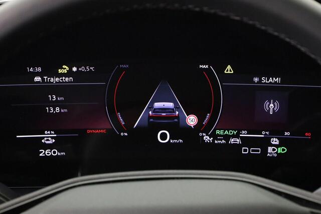 Audi Q6 e-tron Advanced edition Performance 100 kWh 306 pk 225kW / 306 pk | Tech plus | Sportstoel zwart leder-kunstl. | Comfortpakket plus