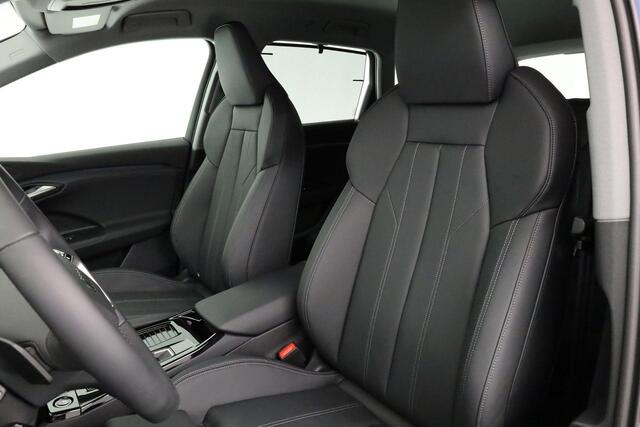 Audi Q6 e-tron Advanced edition Performance 100 kWh 306 pk 225kW / 306 pk | Tech plus | Sportstoel zwart leder-kunstl. | Comfortpakket plus