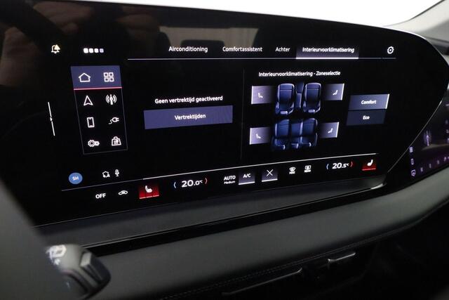 Audi Q6 e-tron Advanced edition Performance 100 kWh 306 pk 225kW / 306 pk | Tech plus | Sportstoel zwart leder-kunstl. | Comfortpakket plus