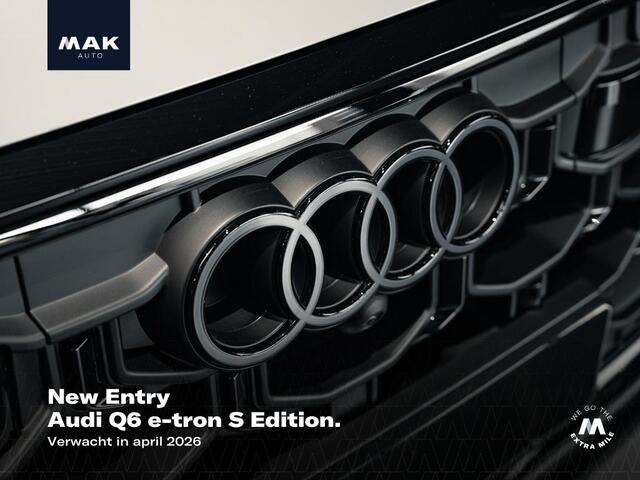 Audi Q6 e-tron S Edition, pano, 21", OLED, bijrijdersdisplay, luchtv., ACC, privacy