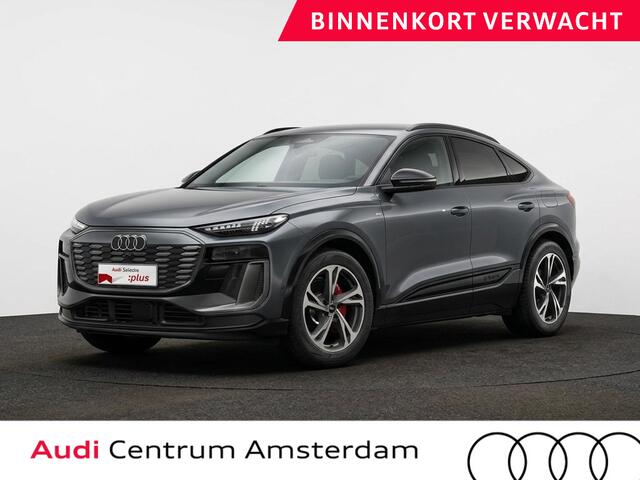 Audi Q6 Sportback e-tron S edition performance 100 kWh 306pk | Lederen bekleding | Trekhaak | Elektrisch verstelbare voorstoelen + geheugen | MMI Bijrijdersscherm | Verlengde garantie