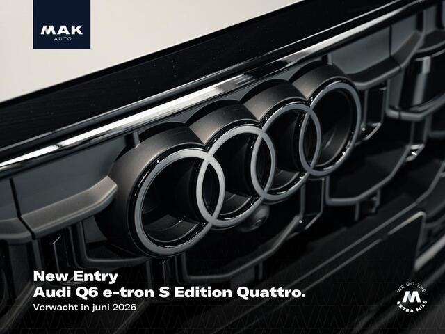 Audi Q6 e-tron S Edition Quattro, pano, 21", matrix-LED, B&O, bijrijdersdisplay, luchtv., OLED, HUD, ACC, privacy