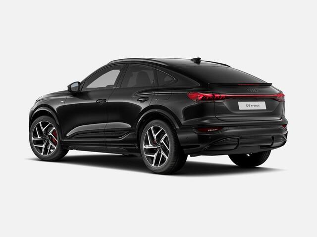 Audi Q6 Sportback e-tron S edition performance 100 kWh 306 PK · Glazen panoramadak · Tech pro · Adaptieve luchtvering