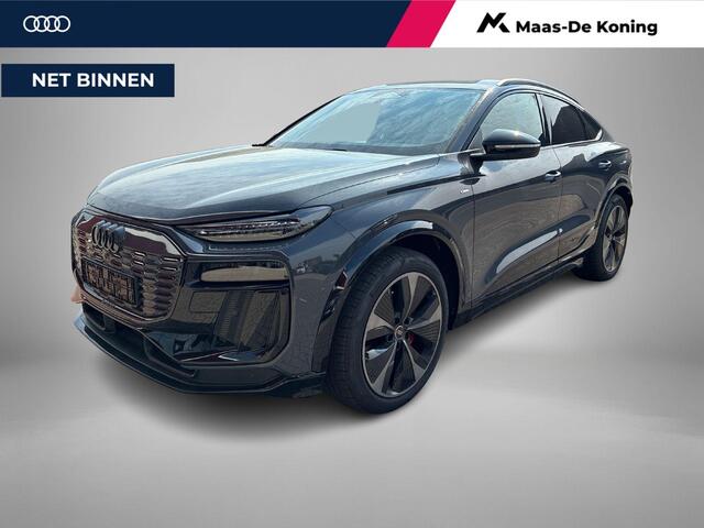 Audi Q6 Sportback e-tron S edition performance 306pk 100 kWh · SOH 97,8% · Panoramadak · Wegklapbare Trekhaak · 360 Camera · Stoelverwarming voor+achter · Bijrijder Display · 19'' Inch · Garantie t/m 10-08-2030 of 100.000km