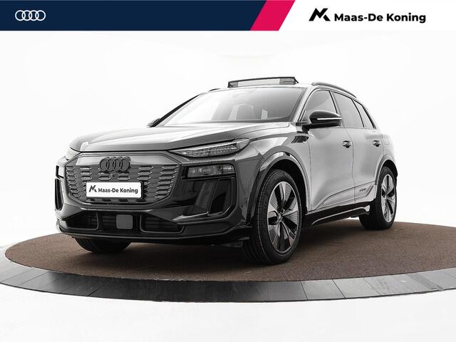 Audi Q6 e-tron 252pk S edition 83 kWh · SOH 97,5% · Panoramadak · Leder · 360 Camera · Luchtvering · Wegklapbare Trekhaak · Stoelverwarming Voor + Achter ·