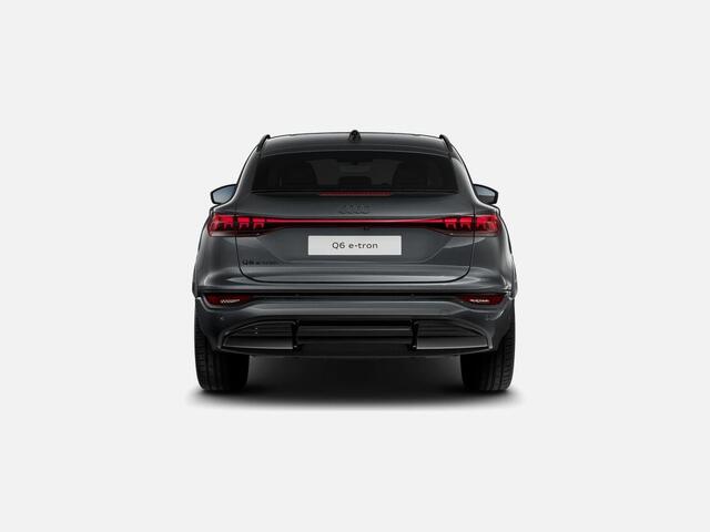 Audi Q6 Sportback e-tron S edition performance 100 kWh 306 PK · Adaptieve luchtvering · Tech pro · Glazen panoramadak