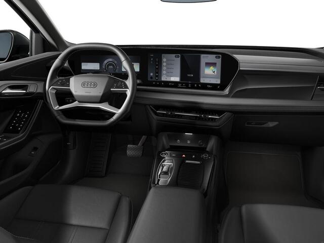 Audi Q6 e-tron Advanced edition 252 PK · Trekhaak elek. wegklapbaar · Exterieur in carrosseriekleur · Afgevlakt stuurwiel