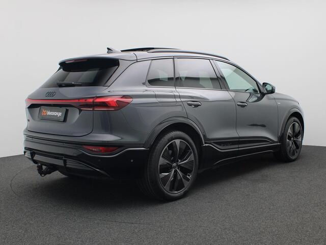 Audi Q6 e-tron S edition 83 kWh 252 PK Panorama Dak, Matrix led, Trekhaak, Zwart Optiek, 360 camera, Luchtvering, Stoelverwarming v+a, 21"Lmv Audi Sport Aero, Leder
