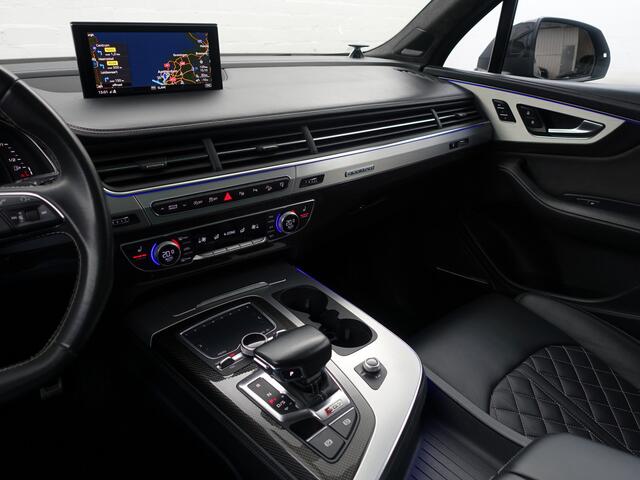 Audi Q7 4.0 TDI SQ7 Quattro Pro Line+ 7 Pers, Ceramic Remmen, 4 Wielsturing, Bang Olufsen+, DVD, Carbon, Alcantara Afwerking