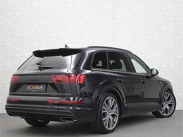 Audi Q7 3.0 TFSI S-Line | Luchtvering | ACC | B&O High-End | Matrix-LED | Keyless-Entry | Achterasbesturing | Head-Up | Memory | Stoelverwarming V+A | 4-Zone Clima | Virtual-Cockpit | 22'' | Dodehoek | Lane Assist | Draadloos Laden |