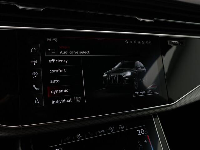 Audi Q7 Pro Line S Competition 60 TFSI e 490 pk tiptronic quattro | Panoramadak | Trekhaak | Valcona leder | Laser LED | Sportstoelen Plus | Uitgebreid lederpakket | Vierwielbesturing