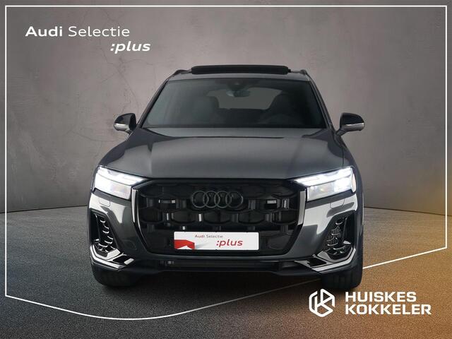Audi Q7 55 TFSI e Pro Line S 394PK | Pano | B&O | Trekhaak | Head Up | 4-wielbesturing | ACC | 360 Camera | Sportstoelen |