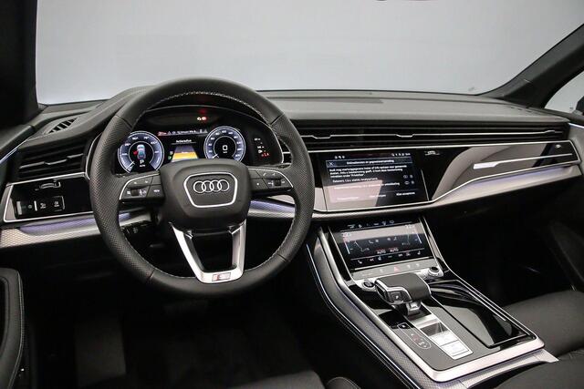 Audi Q7 55 TFSI e Pro Line S 394PK | Pano | B&O | Trekhaak | Head Up | 4-wielbesturing | ACC | 360 Camera | Sportstoelen |