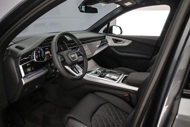 Audi Q7 55 TFSI e Pro Line S 394PK | Pano | B&O | Trekhaak | Head Up | 4-wielbesturing | ACC | 360 Camera | Sportstoelen |