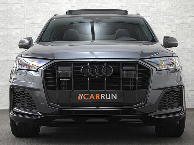 Audi Q7 60 TFSI e Competition S-Line | 360 Camera | ACC | Panorama | Carbon | Laser-LED | Trekhaak | B&O Sound | Keyless-Entry | Luchtvering | 22'' | Memory | Stoelverwarming V+A | Stuurverwarming | Stand Kachel | Zonwering | Carplay |