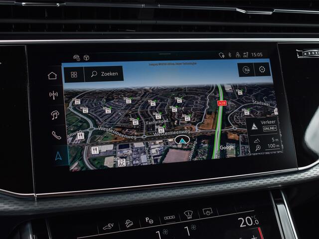 Audi Q7 60 TFSI e QUATTRO PRO LINE S COMPETITION | S-SEATS | BANG&OLUFSEN | HEAD-UP DISPLAY | CAMERA | TREKHAAK | GARANTIE T/M 19-09-2029 | AMBIANCE INTERIEUR | MEMORY SEATS | KEYLESS ENTREE