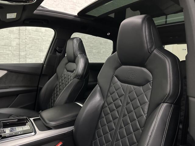 Audi Q7 55 TFSI e 381PK S-Line | RS-Stoelen | 360 Camera | ACC | Panorama | Laser-LED | Soft-Close | Luchtvering | Ambiente Led | Stuur verwarming | Memory | Zonneschermen | Black optic | Bovag garantie.