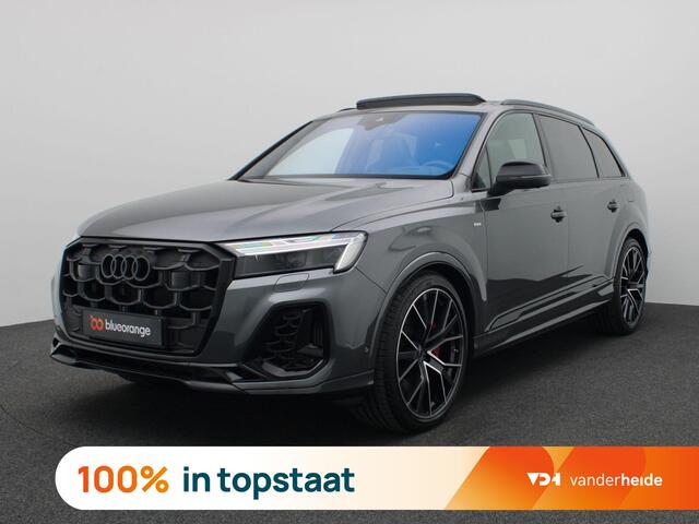 Audi Q7 60 TFSI e quattro Pro Line S Competition 456PK AUT Laser LED, advanced onderstel, premium stoelen, 22" lichtmetaal, trekhaak, B&O premium sound, 360gr. camera, stoel- verwarming & ventilatie voor, keyless, head-up
