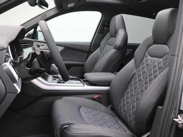 Audi Q7 60 TFSI e quattro Pro Line S Competition 456PK AUT Laser LED, advanced onderstel, premium stoelen, 22" lichtmetaal, trekhaak, B&O premium sound, 360gr. camera, stoel- verwarming & ventilatie voor, keyless, head-up