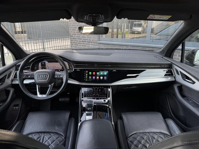 Audi Q7 55 TFSI e Quattro S-line PANO|LUCHTVERING|MASSAGE|ACC|HUD|ORCAZWART