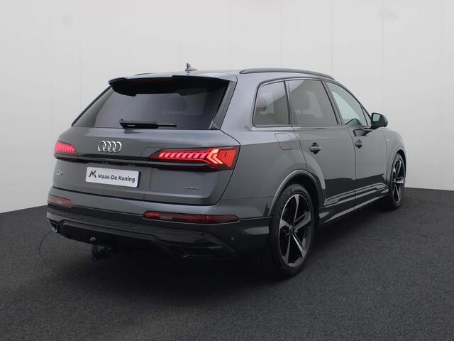 Audi Q7 55 TFSIe 381pk Tiptronic Quattro S Line · 360 Camera · B&O Sound · Luchtvering · Elek. Stoelen + Geheugen · Head-Up Display · Matrix LED · Elek. Trekhaak · Garantie tot 28-01-2029 of 100.000km · TOPDEAL