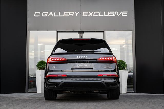 Audi Q7 60 TFSI e quattro Competition 3x S-Line l Luchtvering | Pano | Bose | HUD | 360 camera | Elec trekhaak
