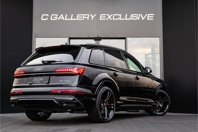 Audi Q7 60 TFSI e quattro Competition 3x S-Line l Luchtvering | Pano | Bose | HUD | 360 camera | Elec trekhaak