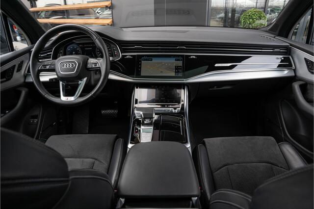 Audi Q7 60 TFSI e quattro Competition 3x S-Line l Luchtvering | Pano | Bose | HUD | 360 camera | Elec trekhaak