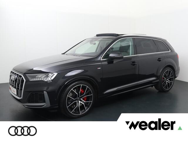 Audi Q7 55 TFSI e quattro Pro Line Plus | 381 PK | Automaat | Panoramadak | Multifunctioneel stuurwiel | Adaptive Cruisecontrol | Trekhaak |