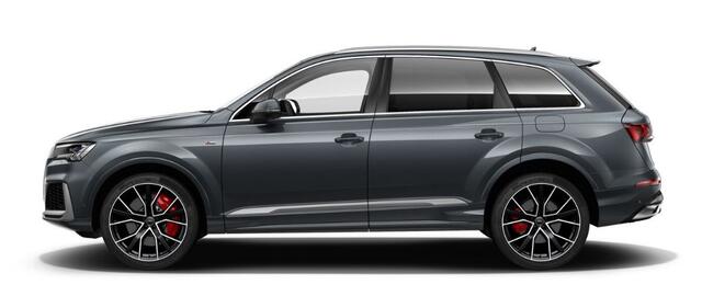 Audi Q7 55 TFSI e quattro 2x S-Line 381pk / Panoramadak / Leder Valcona / Trekhaak Elek. / 360 Camera / HD LED Matrix + Laser / Bang & Olufsen / 22" LMV / Memory Seats / Stoelventilatie + Massage / Luchtvering / Head-Up