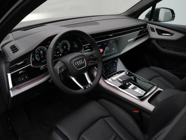 Audi Q7 55 TFSI e 381 pk tiptronic quattro Pro Line S | Panoramadak | Trekhaak | Valcona Leder | Geheugenstoelen | Bang & Olufsen | Head-up display | Soft-Close