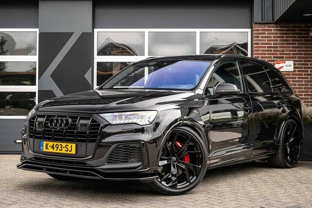 Audi Q7 60 TFSI e quattro Competition | Panorama | Luchtvering | Head-up | Bose | Stoelventilatie/verwarming | Massage | Keyless | Camera | Virtual cockpit | Matrix-led | ACC | Trekhaak | 23 inch |