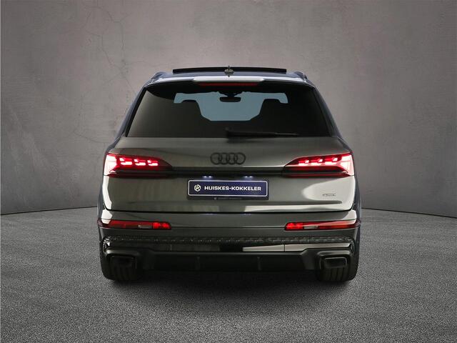 Audi Q7 60 TFSI e 490pk Pro Line S Comp. | Adv. Onderstel | HD-Matrix lazer | S-Stoelen | Head up | Pano | 4-wiel best. | Oled | Trekhaak | Optiek zwart | B&O 3D |