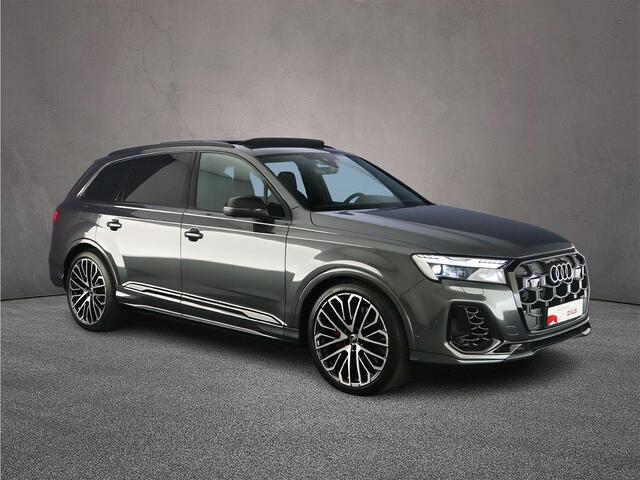 Audi Q7 60 TFSI e 490pk Pro Line S Comp. | Adv. Onderstel | HD-Matrix lazer | S-Stoelen | Head up | Pano | 4-wiel best. | Oled | Trekhaak | Optiek zwart | B&O 3D |