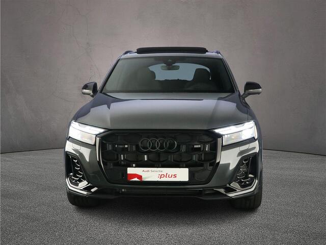 Audi Q7 60 TFSI e 490pk Pro Line S Comp. | Adv. Onderstel | HD-Matrix lazer | S-Stoelen | Head up | Pano | 4-wiel best. | Oled | Trekhaak | Optiek zwart | B&O 3D |