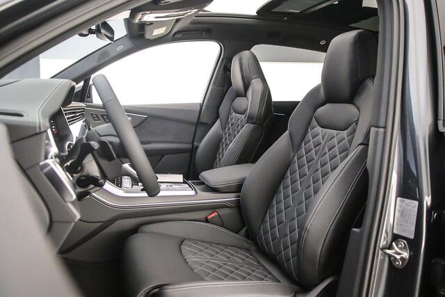 Audi Q7 60 TFSI e 490pk Pro Line S Comp. | Adv. Onderstel | HD-Matrix lazer | S-Stoelen | Head up | Pano | 4-wiel best. | Oled | Trekhaak | Optiek zwart | B&O 3D |