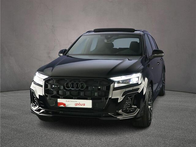 Audi Q7 60 TFSI e quattro Pro Line S Competition | Advanced onderstel | HD-Matrix lazer | Headup | Pano | 4-wiel best. | Oled | Trekhaak | Optiek zwart | B&O 3D |