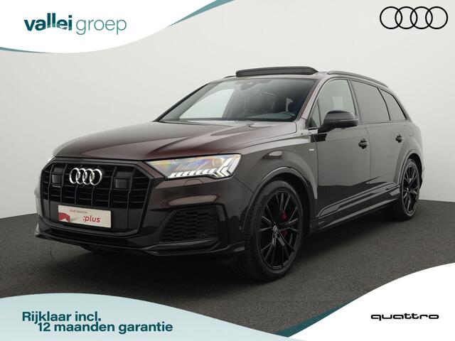 Audi Q7 60 TFSI e 462 pk Tiptronic quattro Competition | Barrique Bruin Metallic | Panoramadak | Standkachel | Trekhaak | Luchtvering | 21 inch