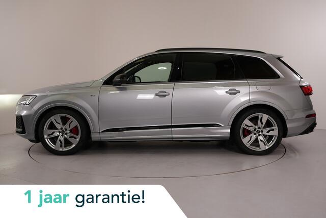 Audi Q7 60 TFSI e quattro S Line Sport/Plus | Parkeer/City/Tour pakket | Laserlicht | 360° Camera | Trekhaak | HUD |