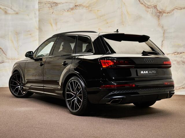 Audi Q7 60 TFSI e Quattro Pro Line S Competition, pano, 4W-best, massage, B&O, OLED, S sportstoelen, Laserlicht, tr.haak, 22", NP144k