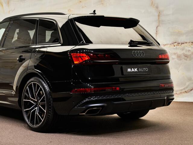 Audi Q7 60 TFSI e Quattro Pro Line S Competition, pano, 4W-best, massage, B&O, OLED, S sportstoelen, Laserlicht, tr.haak, 22", NP144k