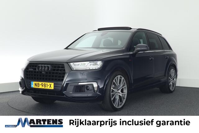 Audi Q7 3.0 TDI e-tron quattro Premium Trekhaak 360Camera Bose Leder ACC Luchtvering Memory Panoramadak