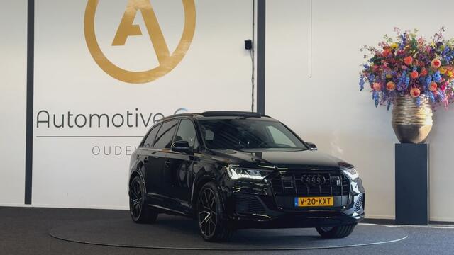 Audi Q7 55 TFSI quattro S line | GRIJS KENTEKEN | PANO | MATRIX | EL. TR