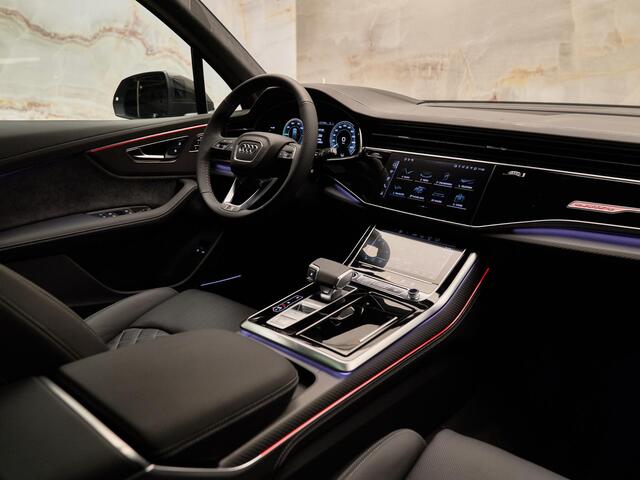 Audi Q7 60 TFSI e Quattro Pro Line S Competition, pano, B&O adv., carbon extr., nachtzicht, 4W-best, massage, OLED, S sportstoelen, HUD, Laserlicht, 22", NP170k