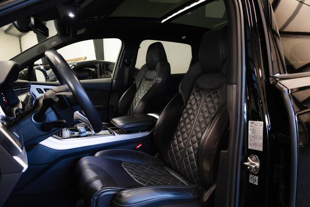 Audi Q7 60 TFSI e 463 pk V6 Quattro Competition S-Line Laser-Light/ RS-Stoelen/ Keyless/ Head-Up/ B&O/ Adap.Cruise/ Pano-Dak/ Lucht-Vering/ 360-Camera/ Carbon/ Trekhaak/ 22'' LMV